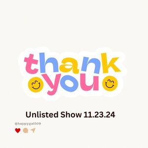 Baby and Toddler Unlisted show 11.23.24